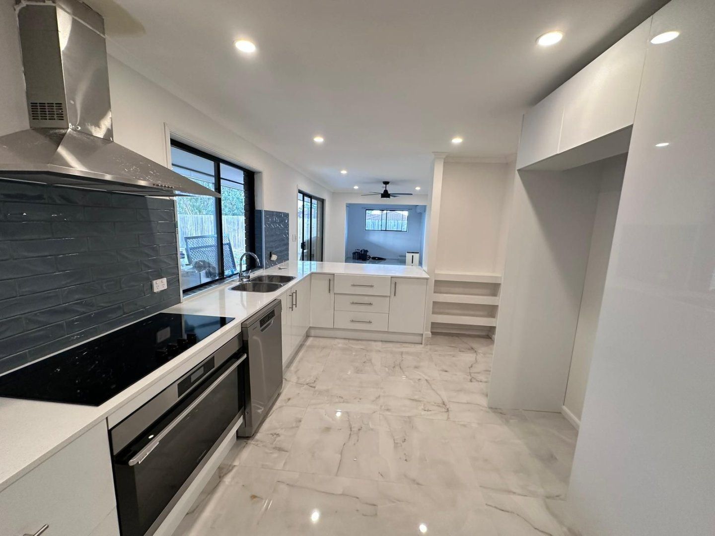 Polar White kitchen